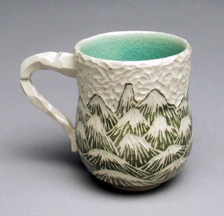 Ceramic piece by Samantha Schnell
