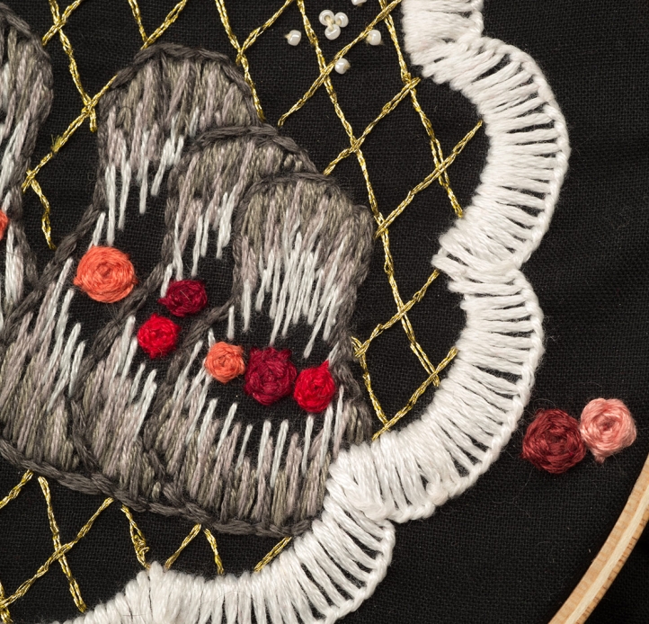 Embroidery detail