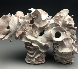Ceramic piece by Tori Dombrowski
